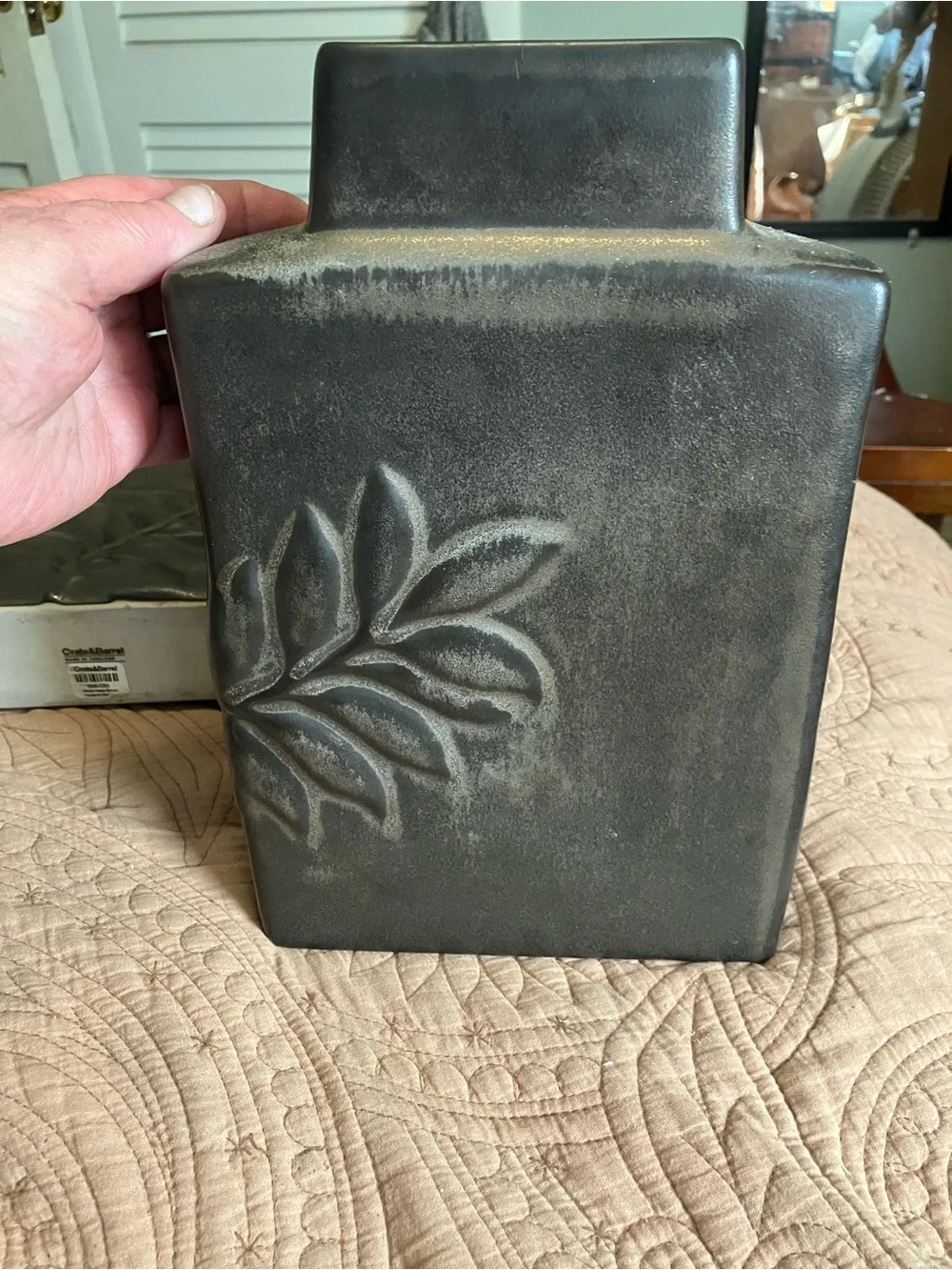 Crate&Barrel pair ceramic